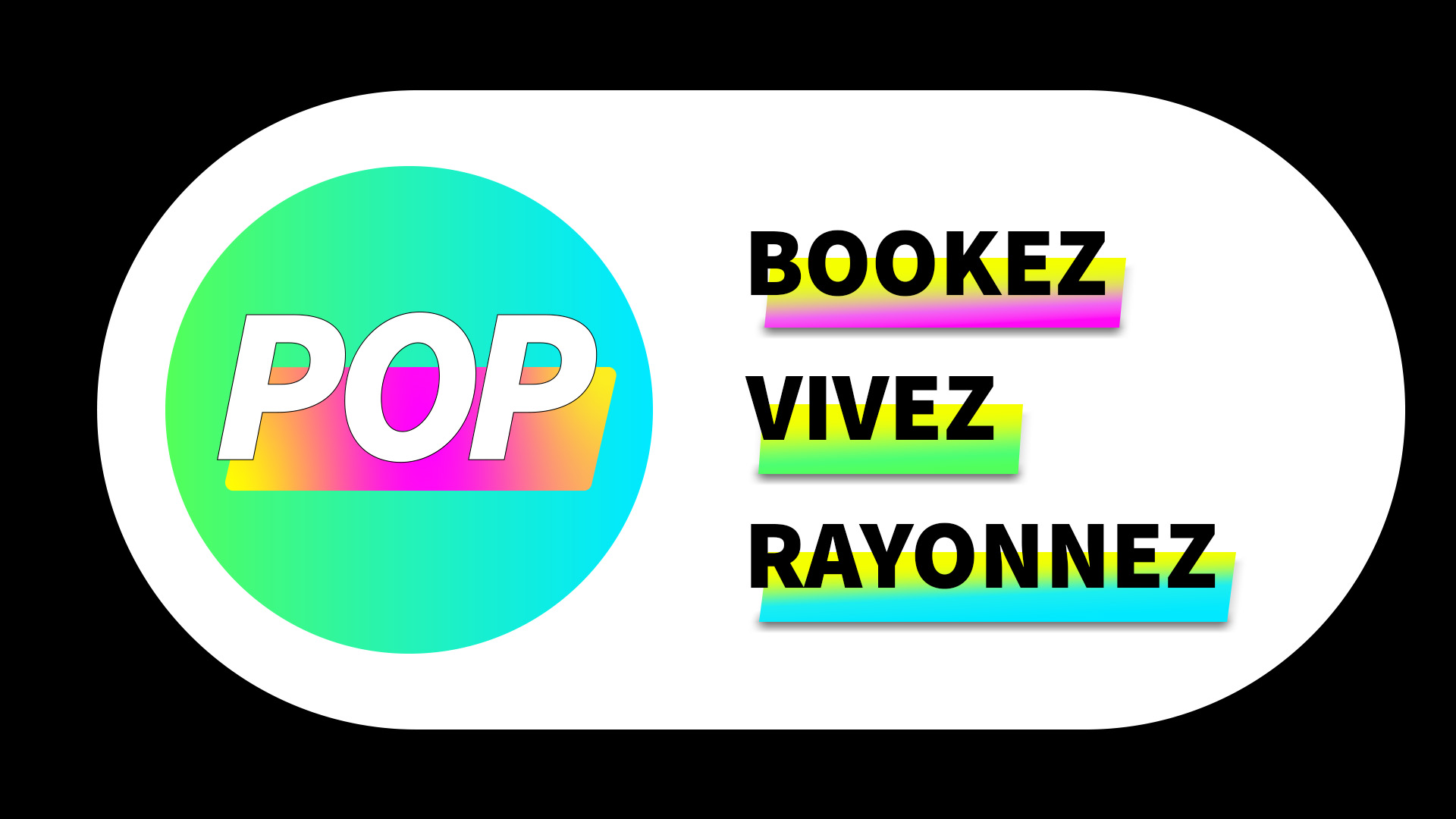 Pop Booking - Bookez, Vivez, Rayonnez